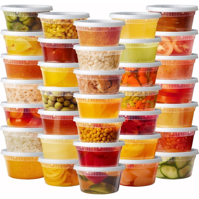 Recipientes de almacenamiento de alimentos Pantry Value 350 ml (48 unidades)