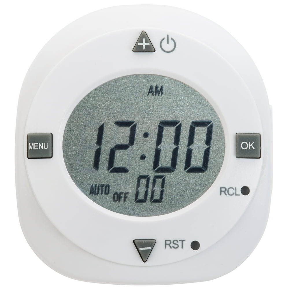 Hyper Tough Polarized Indoor Digital Timer, Single Outlet