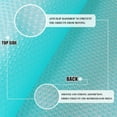 thumbnail image 4 of GoXteam 8Pcs Refrigerator Liners, Washable EVA Fridge Liner Shelf Mats Refrigerator Pads for Cupboard Cabinet Drawer Home Kitchen Accessories Organization (Translucent Blue), 4 of 7