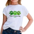 thumbnail image 4 of Playeras para Niñas Gibobby Día de San Patricio Camisetas de manga corta 8-9 Años, 4 of 5
