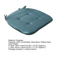 thumbnail image 7 of ievspot  1 Pcs Anti-slip Chair Cushion Soft Breathable Comfortable Protective Lightweight Square Floor Butt Pad for Home, 7 of 7