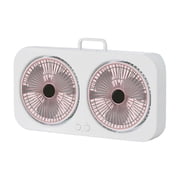 Gumesh Reversible Twin Window Fan – 3-Speed Dual Blade Fan with Exhaust, Cooling & Circulate Modes