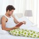 thumbnail image 5 of Fotbe Green Frog Pantalones de Pijama para Hombre, Pantalones de Dormir, Pantalones de Casa con Cintura Ajustable y Bolsillos-Large, 5 of 6