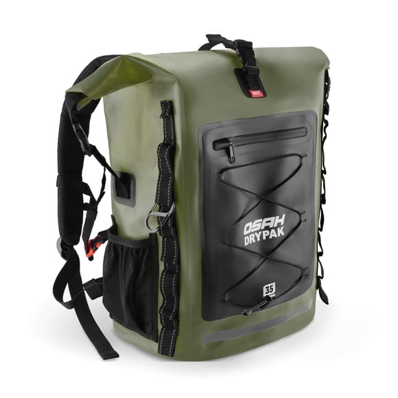 Mochila Impermeable OSAH DRYPAK Bolsa Estanca 35L/55L/85L para Actividades al Aire Libre