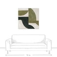 thumbnail image 3 of Creative Products Abstract Moody Shapes 36 x 36 Canvas Wall Art, 3 of 5