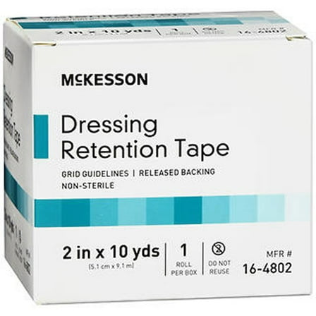 McKesson Dressing Retention Tape Roll 2 in x 10 yds
