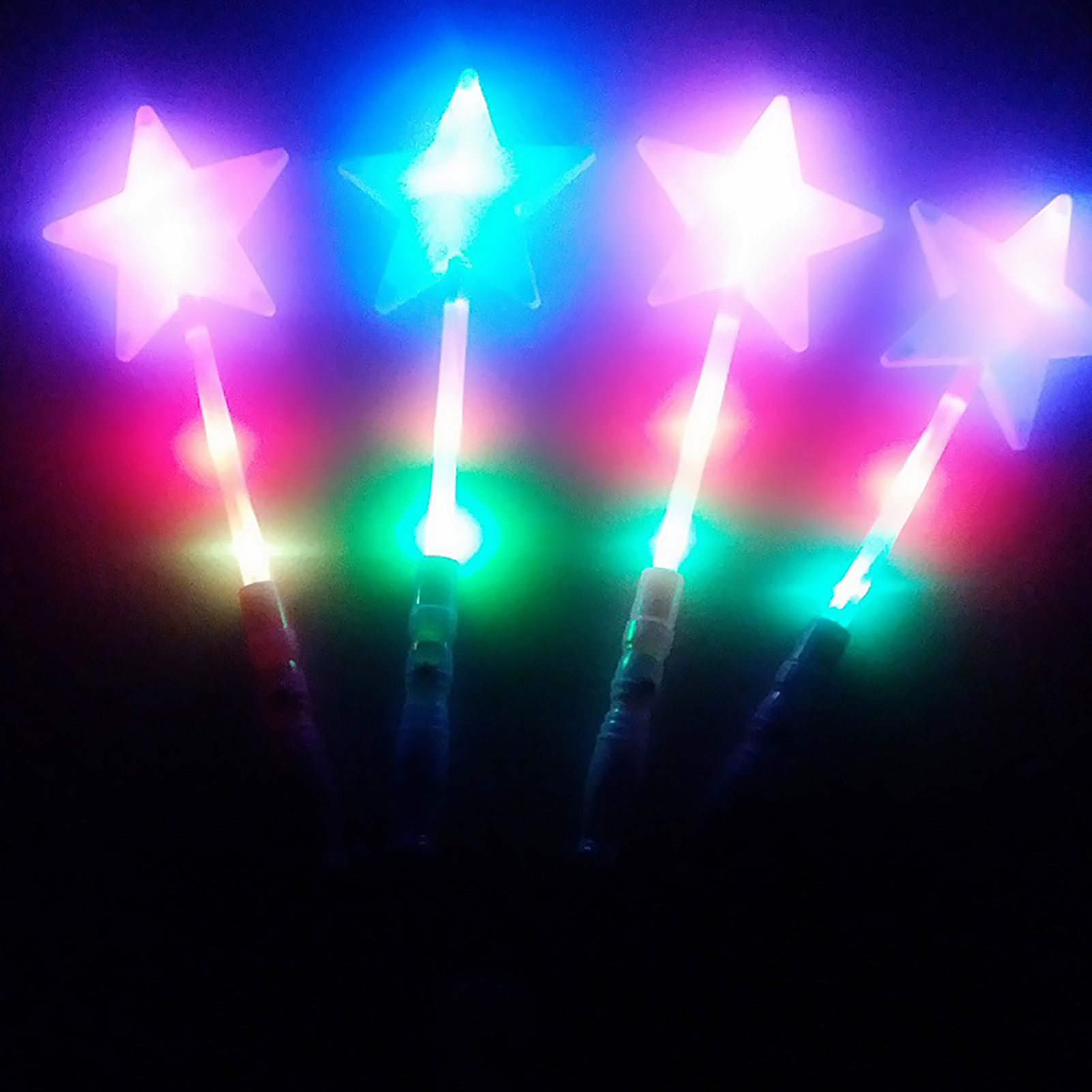 Luminous Star Shape Bar Shape Flashing Light Glow Stick for Party - image 4 of 8