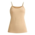 thumbnail image 6 of Time and Tru Women's Cami with Adjustable Straps, 3-Pack, Sizes XS-XXXL, 6 of 6