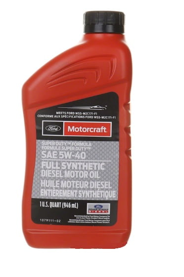 14 Qt. Diesel Engine Motor Oil FORD Motorcraft SAE 5W-40 Super Duty Power Stroke MPN #XO-5W40-QSD