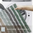thumbnail image 5 of Bathroom Rugs, Extra Soft Absorbent Bath Rugs, Non-Slip, Quick Drying, Machine Washable, Plush Comfort for Bathroom Floor, Tub, Shower and Home Decor Accessories, 24x40, Green, 5 of 9