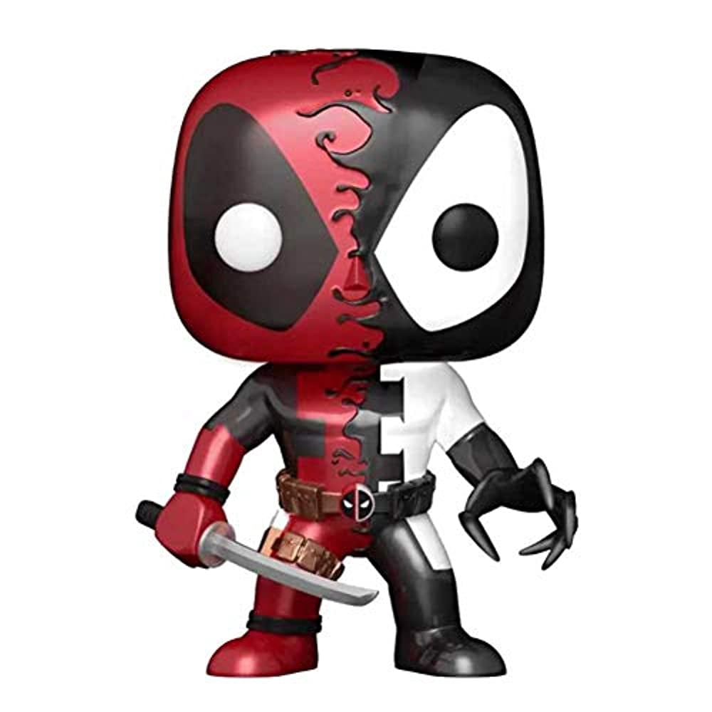 Funko Pop Venom Venomized Deadpool Metallic Bobble-Head Figure