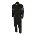 thumbnail image 2 of RaceQuip® 1950597RQP Pro-1 Driving Suit SFI 3.2A/1 Black/Purple Stripe Youth 2XL, 2 of 4