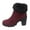 Black, variant on Women's Lined Winter Booties Soft Suede On Ankle Boots Comfortable Casual Outdoor Footwear(Color:,Size:8)