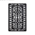 thumbnail image 4 of JML Non-Slip MicrofiberFabric & Rubber Doormat - Soft Entryway Rug for Home/Office (16"x24") - Easy Clean Door Mat for Indoor/Outdoor Use, Decorative Metal Panel Pattern, 4 of 6
