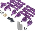 thumbnail image 3 of Mejora el de piezas de asiento C de brazos oscintes s / traseros de buje de dirección para repuestos RC 144001 Púrpura CUTICAT Piezas de actualización de vehículos de coche RC, 3 of 5