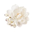 thumbnail image 3 of Wovilon Artificial Flowers For Decoration Outdoor Rose Flower Napkin Rings Artificial Flower Napkin Holders Serviette Buckles, 3 of 9