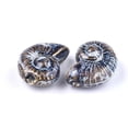 thumbnail image 2 of U8MO 20pc Colorful Handmade Porcelain Beads Cute Fancy Sea Snail Loose Spacer 39~40mm, 2 of 2