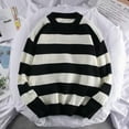 thumbnail image 2 of Vedolay Mens Sweaters 2023 Cute Graphic Loose Tunic Shirt Casual Pullover Sweaters Black,2XL, 2 of 5
