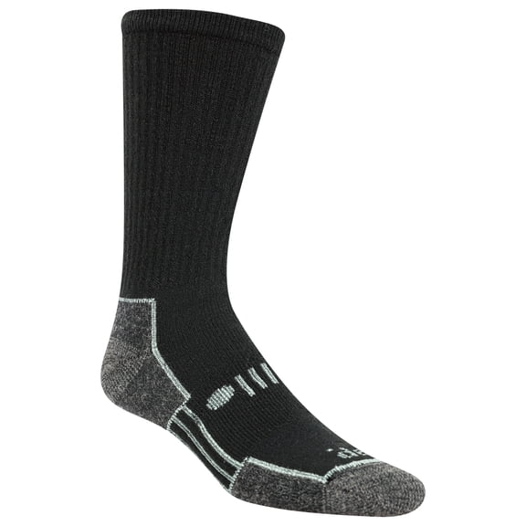 JEEP Men's Heavy Duty Wool Crew Socks - 2 Pair Pack - Cushioned Comfort
