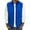 Royal blue, variant on Men Autumn and Winter Solid Color Atmosphere Comfortable All-match Vest Cotton Jacket