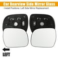 thumbnail image 3 of Unique Bargains 1 Pair Car Left Right Side Rearview Heated Mirror Glass for Lexus RX300 No.8790148040/8790648050, 3 of 6
