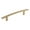 Champagne Bronze, variant on Amerock Cyprus 5-1/16 inch (128mm) Center-to-Center Champagne Bronze Cabinet or Furniture Pull, 10 Pack