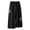 Black, variant on Linen Wide Leg Pants for Women Ethnic Embroidered Bohemian Summer Casual Loose Fit Flowy Trousers, White XXL