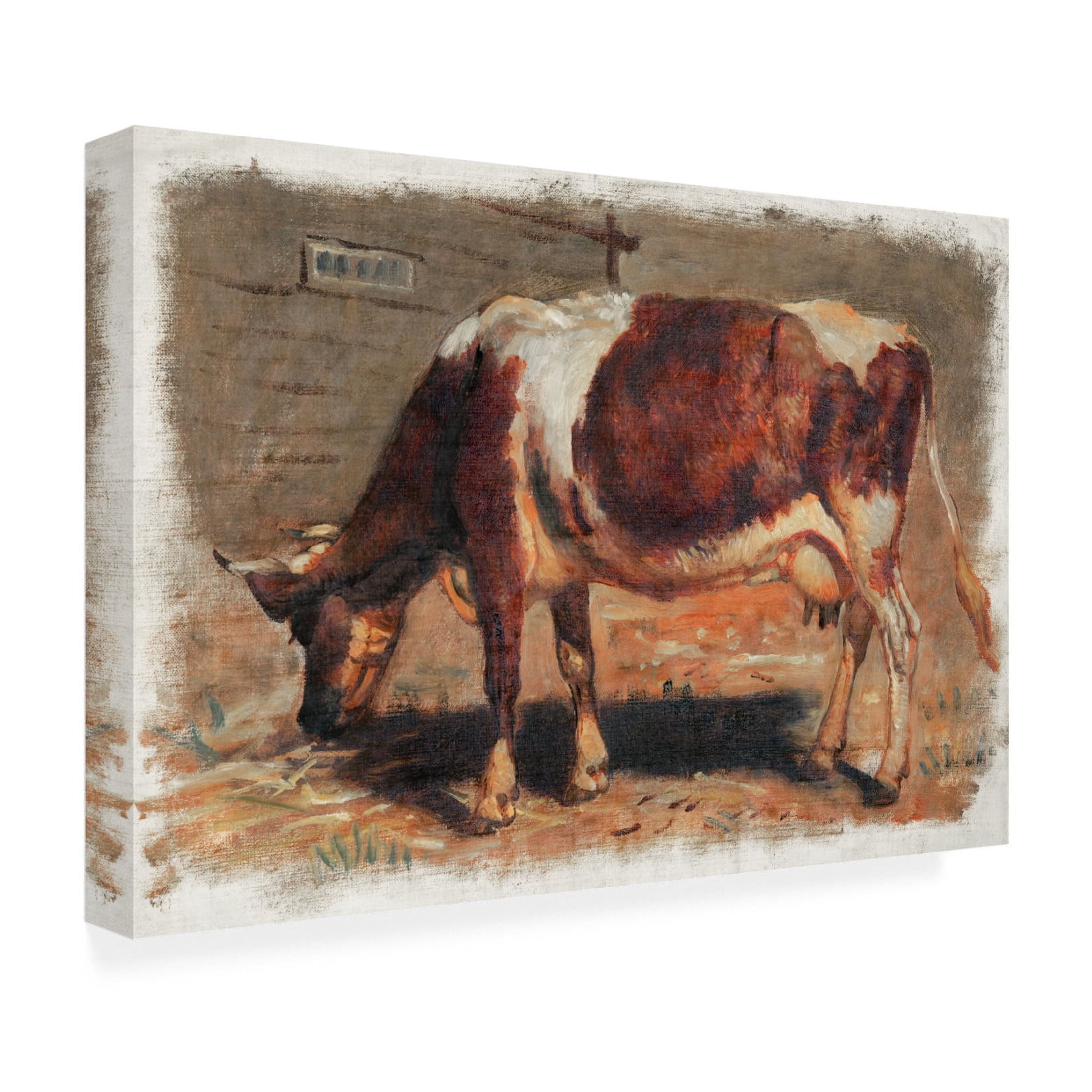 Trademark Fine Art Samuel Colman Colman Color Study of Cows I Canvas Wall Art