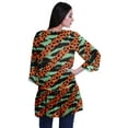 thumbnail image 4 of Moomaya Printed Georgette Beach Clothes For Women Short Shrug Cover Up Cardigan, 4 of 5