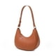 thumbnail image 2 of WSRYDJDL Crescent Bolsos de hombro para mujer lindo Hobo Tote bolso debajo del brazo monederos mini bolso de embrague con cierre de cremallera, 2 of 5