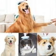thumbnail image 2 of Amdohai Pet Dog Dematting Comb 3 in 1 Pet Grooming Rake Tool Tick Remover Hair, 2 of 8