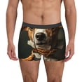 thumbnail image 1 of Fotbe Modern Cute Dog Calzoncillos Tipo Boxer con Bolsa de Soporte Total para Hombre, X-Temp Fresco, Transpirable y de Secado Rápido-XX-Large, 1 of 5