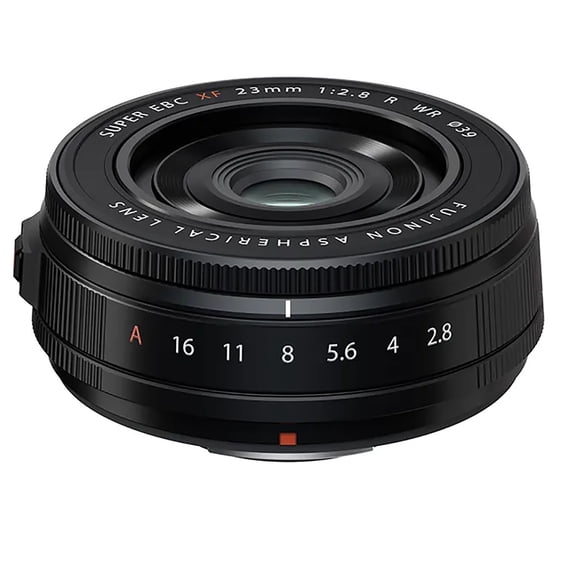 Fujifilm XF 23mm f/2.8 R WR Lens, Black