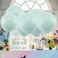 thumbnail image 4 of 100pcs Colorful Round Wedding Birthday Party Latex Balloons Decoration ( Green), 4 of 7