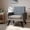 Dark Grey, variant on Accent Chair for Living Room, Mid-Century Modern Comfy Upholstered Armchair with Large Seat, Single Sofa Reading Chair, 496 Lb. Weight Capacity, for Bedroom, Apartment, Cream