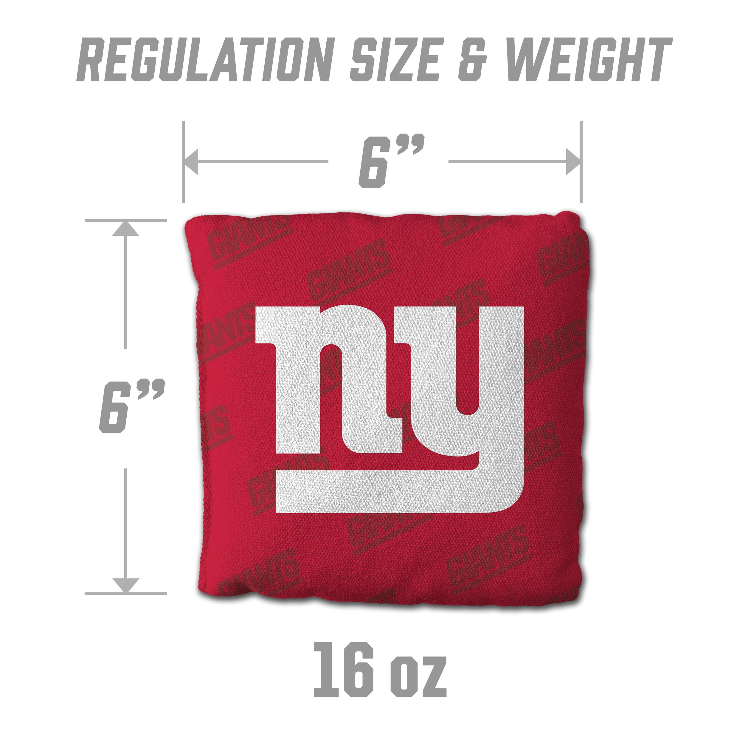 NFL New York Giants Cornhole Bags - 4PK - Red