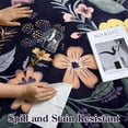thumbnail image 7 of Moynesa 2'x6' Floral Runners for Hallways, 2x6ft Kitchen Runner Rug Ultra-Thin Soft Rug, Non-Slip Washable Rug Runner Stain Resistant Boho Rug Low-Pile Carpet Runner for Bathroom Bedroom,Purple, 7 of 7