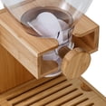 thumbnail image 4 of Honey Can Do Dispensador de cereales de bambú, natural KCH-09385 natural, 16 onzas, 4 of 8