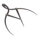 thumbnail image 4 of Regla para cejas ANGGREK Plantilla para microblading Acero Inoxidable negro, 4 of 8