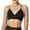 Black, variant on Women's Sports Bra Comfort Oman Bras With String Quick Dry Shockproof Running Fitness Underwear Bras for Women Beige M