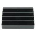 thumbnail image 7 of 8-Tier Recycled Business Card Holder, Holds 400 Cards, 7.88 X 3.88 X 3.38, Plastic, Black | Bundle of 10 Each, 7 of 7
