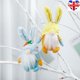 thumbnail image 3 of Conejo pequeño colgante, pascua sin cara enano conejo muñeca home decoraciones regalos para niños Caixin Conejo pequeño colgante, 3 of 4