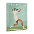 thumbnail image 2 of Stupell Industries Traditional Vintage Tennis Swing Canvas Art, 16 x 20, by Martin Wickstrom, 2 of 8