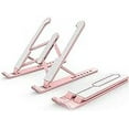 thumbnail image 1 of Portable Laptop Stand for Desk Support, Lightweight Aluminum Double Layer Foldable, 1 of 4