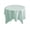 🥑 Green_Base#1252, variant on Solid Color Polyester Tablecloth – Elegant Lace Design, Round 35.4” – White, Yellow, Pink, Blue, Green, Purple • Durable, Washable • Holiday, Party, Home Décor