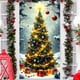 thumbnail image 4 of Cubrepuertas Navideño de 89 X 180 Cm - Diseño de Papá Noel - Decoración Navideña para La Puerta - Decoración para Fiestas y Festivales, 4 of 6