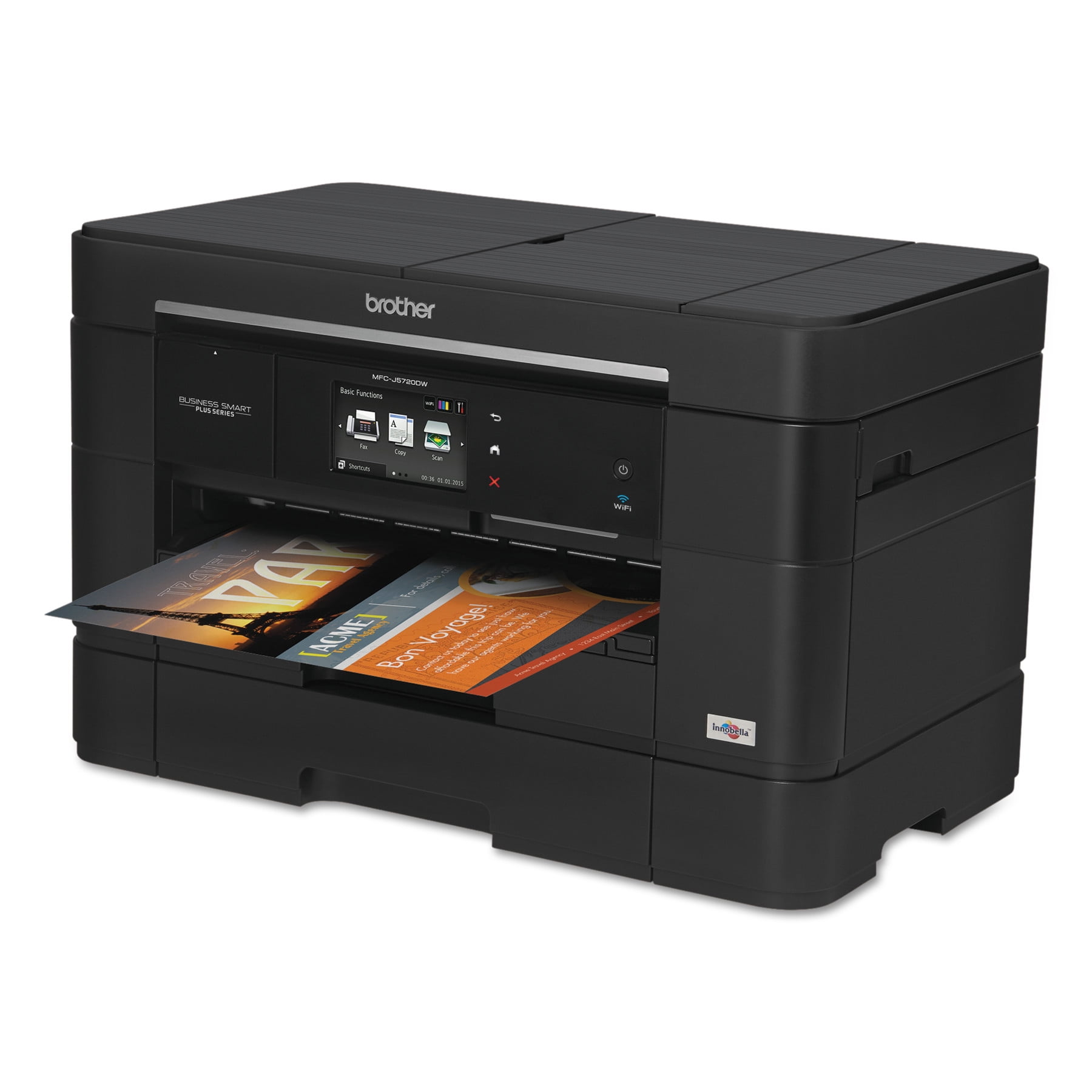 Inficere Cater pumpe Brother Business Smart Plus MFC-J5720DW All-in-One Inkjet Printer,  Copy/Fax/Print/Scan - Walmart.com