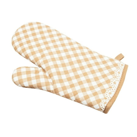 

Outfmvch home & kitchen Kitchen Cooking Microwave Oven Gloves Mitts Pot Pad Heat Proof Protected