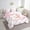 Blush Brown, variant on Erosebridal 7 Piece Bed in a Bag Twin Size Comforter Set Pink Bowknot Bedding Set,Girly Bow Knot Reversible Bed Set,Cute Animal Comforter with Sheet Set,All Season