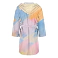 thumbnail image 5 of Jindong Robes en Peluche pour Femmes Robe en Polaire Longue Chaude Peignoir de Bain Veste de Détente Imprimée Robe de Confort Robes pour Femmes, 5 of 5